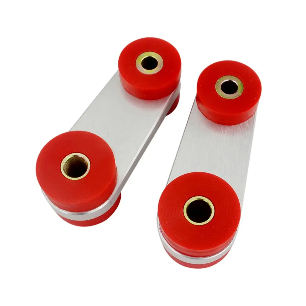 Set of 2 Front Sway Bar Stabilizer End Link 20420AA004 Replace Polyurethane Aluminum K80693 Red Fit for Forester 98-02