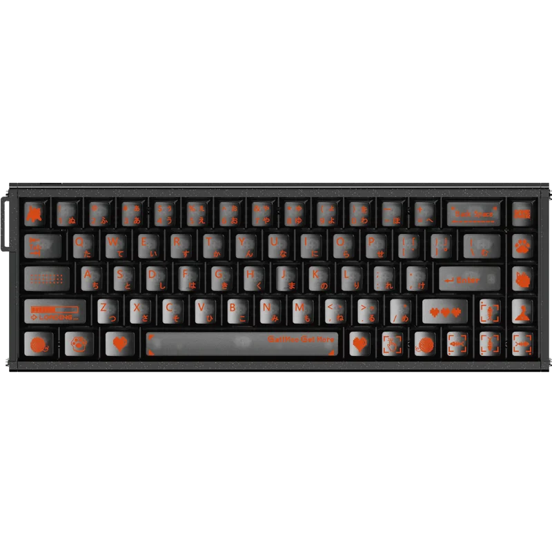 GattMoo Studio Crave68 HE Gaming Keyboard Customized Hot Swappable 8kHz Polling Rate 128kHz Scan Rate Hall Effect Switch 0.01RT