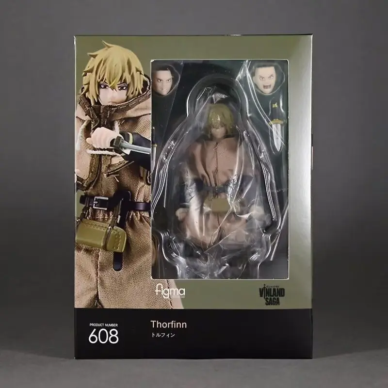 

Новая версия премиум-класса Figma 608, модель Винланга Толкин, фигурки героев, настоящая одежда, подвижные куклы, подарки для взрослых, коллекционные предметы