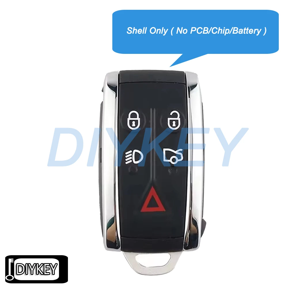 

5-кнопочный чехол для смарт-пульта дистанционного управления, сменный чехол для Jaguar XF XK XFR XKR 2009 2010 2011 2012 2013 XJ8 XK8