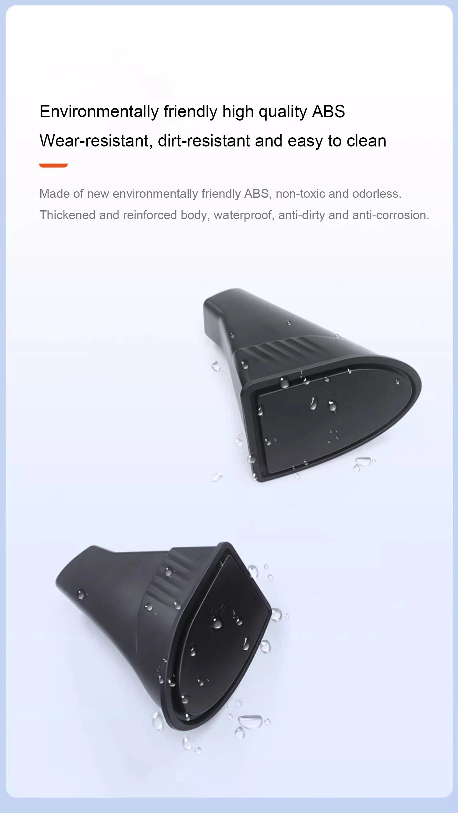 For Tesla Model Y 2021-2023 Front and Rear Door Push To Open Trash Can ABS Waterproof and Dirt Proof Door Organizer Accessories