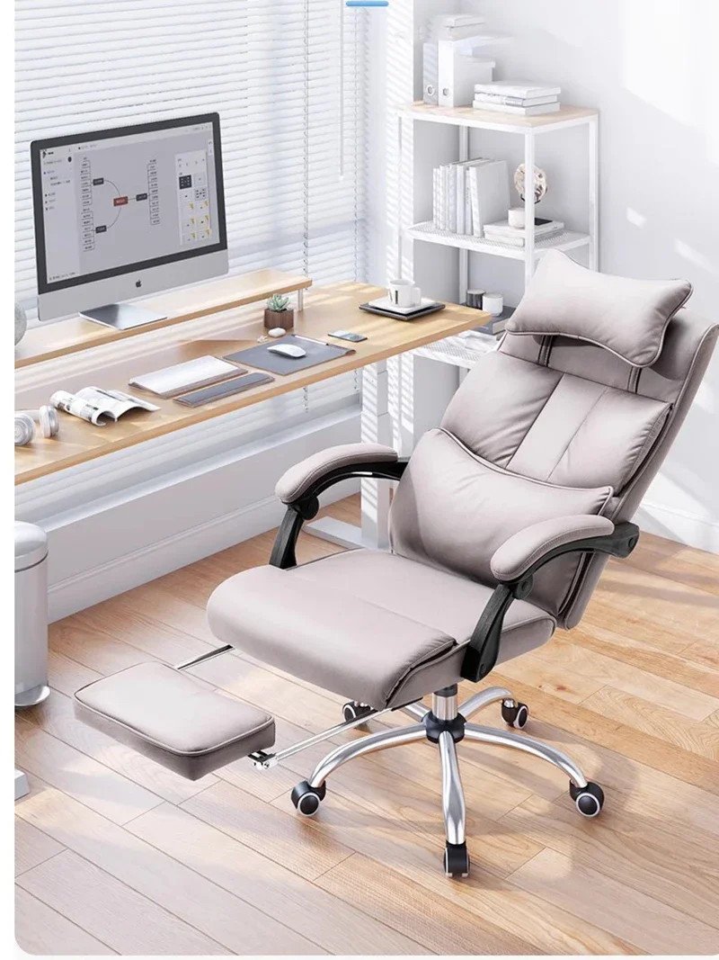 

Ergonomic Mobile Office Chair Leathaire Swivel Lift Arm Executive Office Chair Computer Cadeira Escritorio Office Furniture