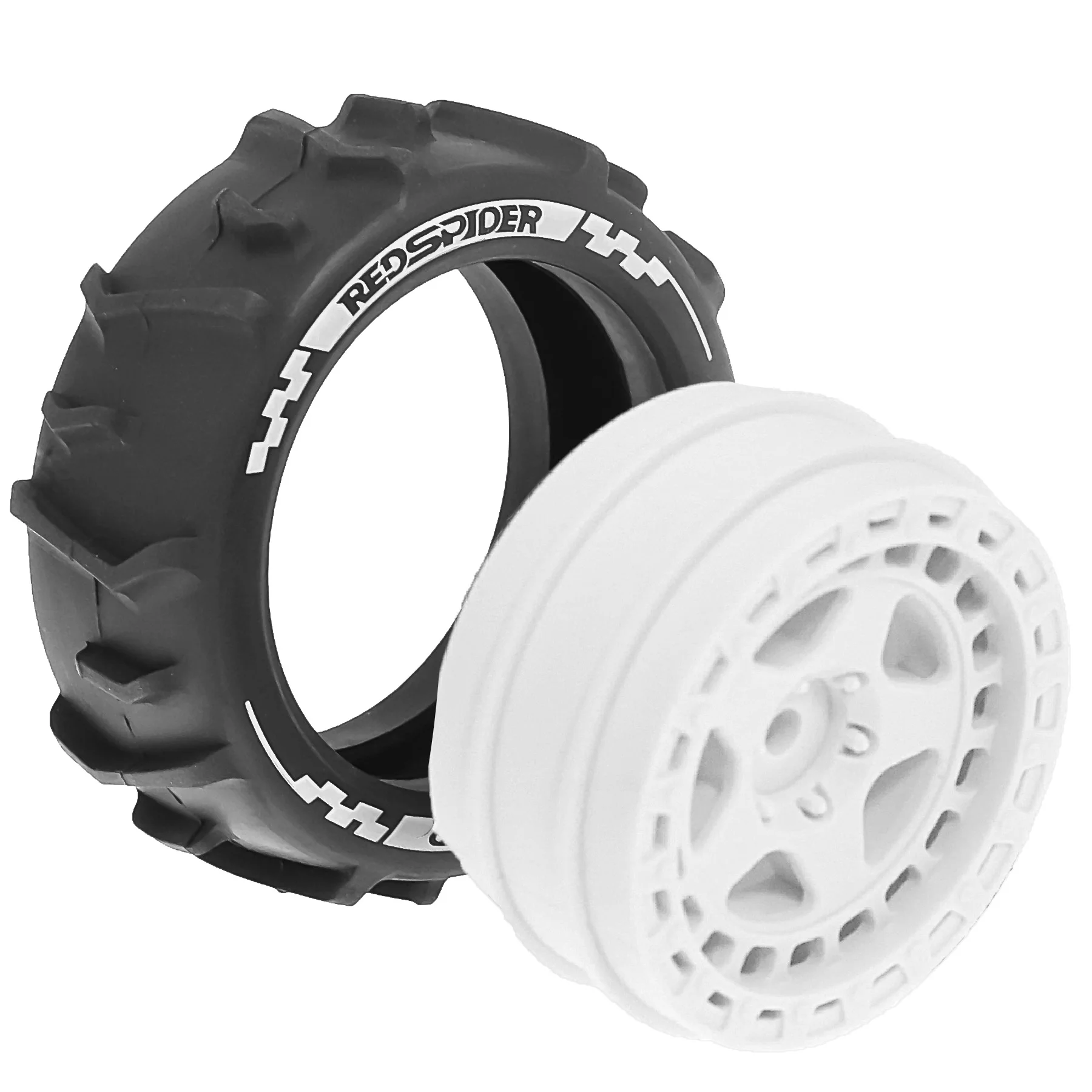 4 stuks banden voor ARRMA 1/18 2S TYPHON GROM ARA2106 Little Typhoon Thunder God Wheel Rock Band Upgrade voor Off-Road RC