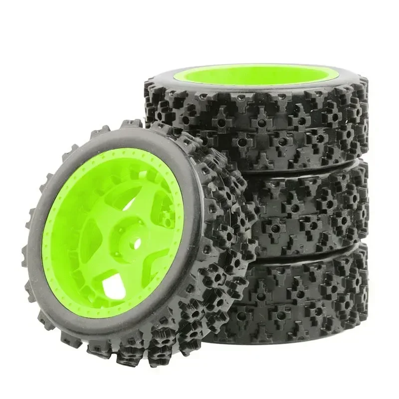 

RC Model car 1/10 flat running road racing tire strong grip and wear-resistant 70MM nylon hub For WLtoys 144001 144002 MJX 1620