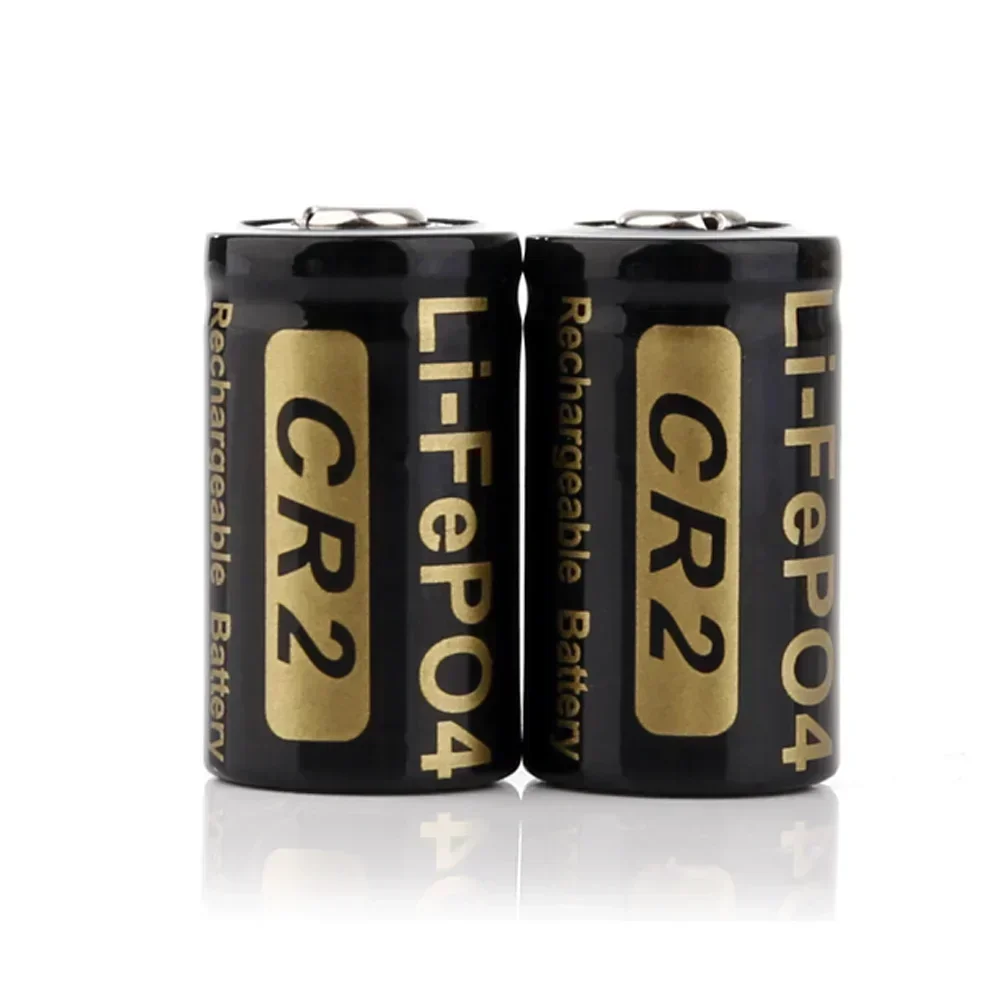 8-12Pcs 3.2V For Camera Water Meter GPS Security Medical Equipment Rangefinder Printer CR2 LiFePo4 Rechargeable Battery 400mAh