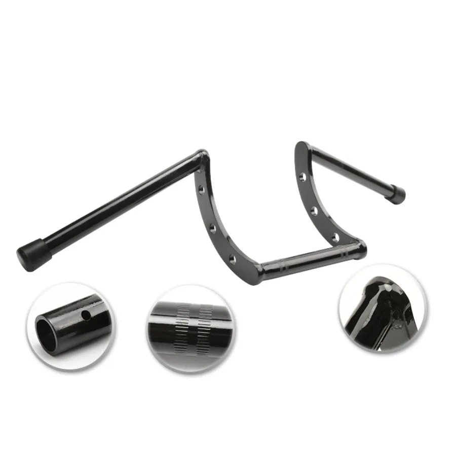 Motorbike Universal Accessories Retro Z Shape 22mm 7/8 Inch Cafe Handle Bar Motorcycle Handlebars for Pitbike Cafe Racer