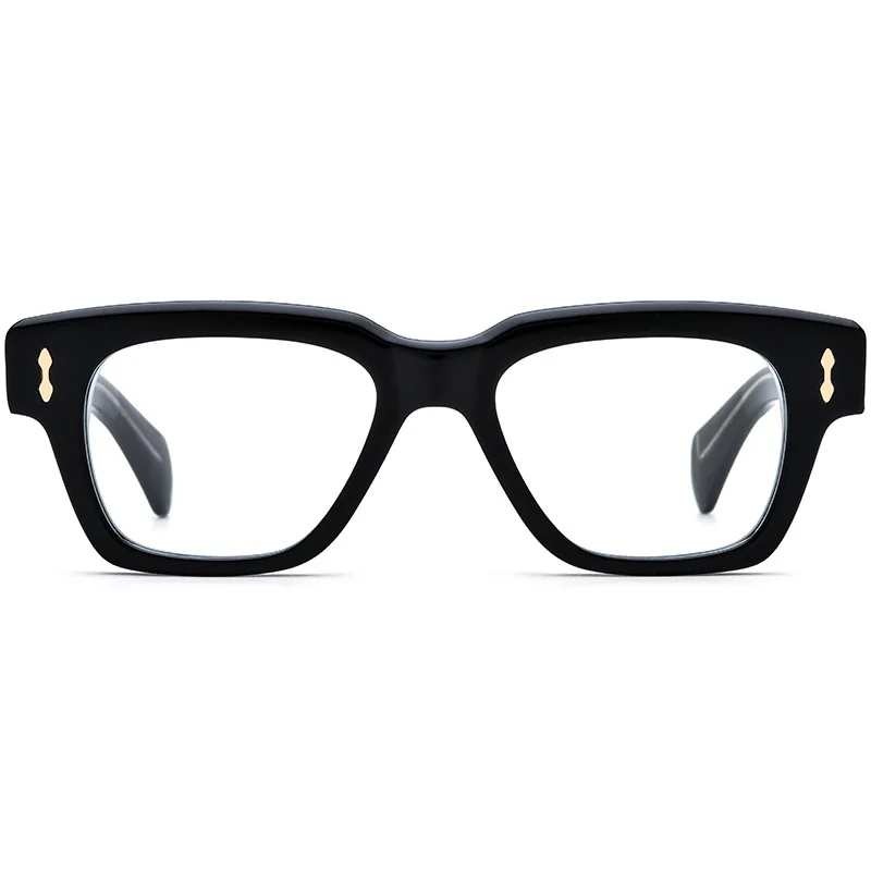 

Retro Square Optical Lenses With Prescription Glasses Acetate Glasses Frame Sunglasses Man Prescription Eyeglasses for Men Men's