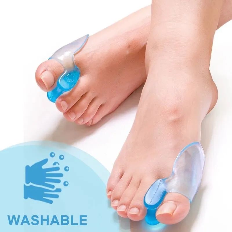 2pcs Bunion Valgus Corrector Use Male and Female Bigfoot Bones Day and Night to Separate Toe Sets Toe Dividers