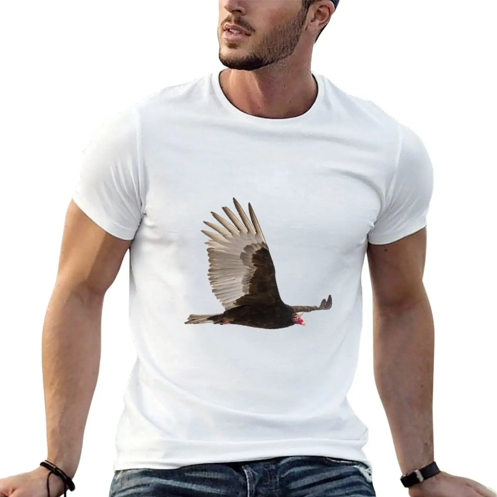 Isolated Turkey Vulture 2014-1 T-Shirt tees anime t shirts mens fashion