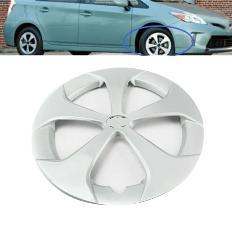 2PCS 16 Inch Car Wheel Cover Hub Cap Replacement for Toyota Prius 2012 2013 2014 2015