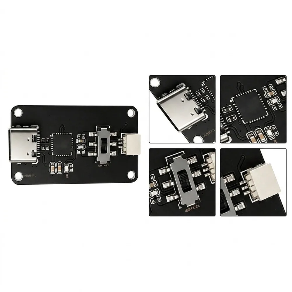 Motherboard Diagnostic Module for Type-C Devices with AI Cloud Analysis and Automatic Baud Rate Synchronization