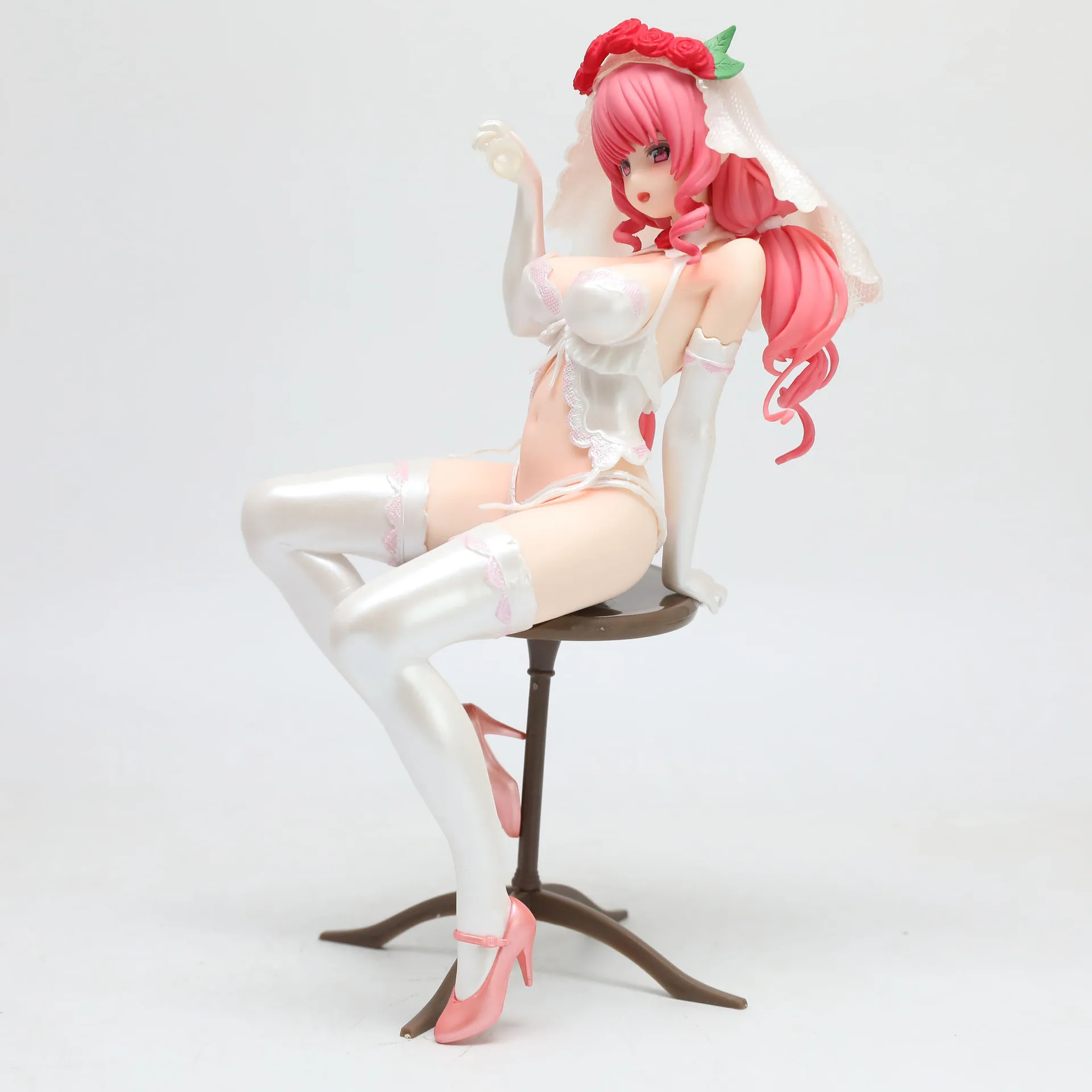 1/6 SkyTube Figure Bing Web: Wedding girl Kano Anime Girl PVC Action Figure Toy Game Statue Collectible Model Doll Gift For Fans