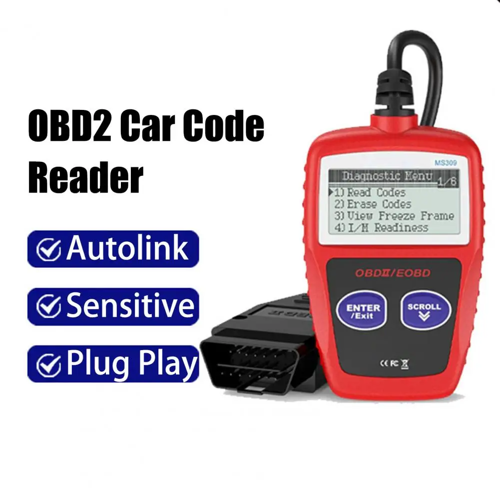 Professional OBD2 Automotive Scanner Engine Airbag Universal Car Engine Fault Calibration Code Reader Auto Car Diagnostic Tool