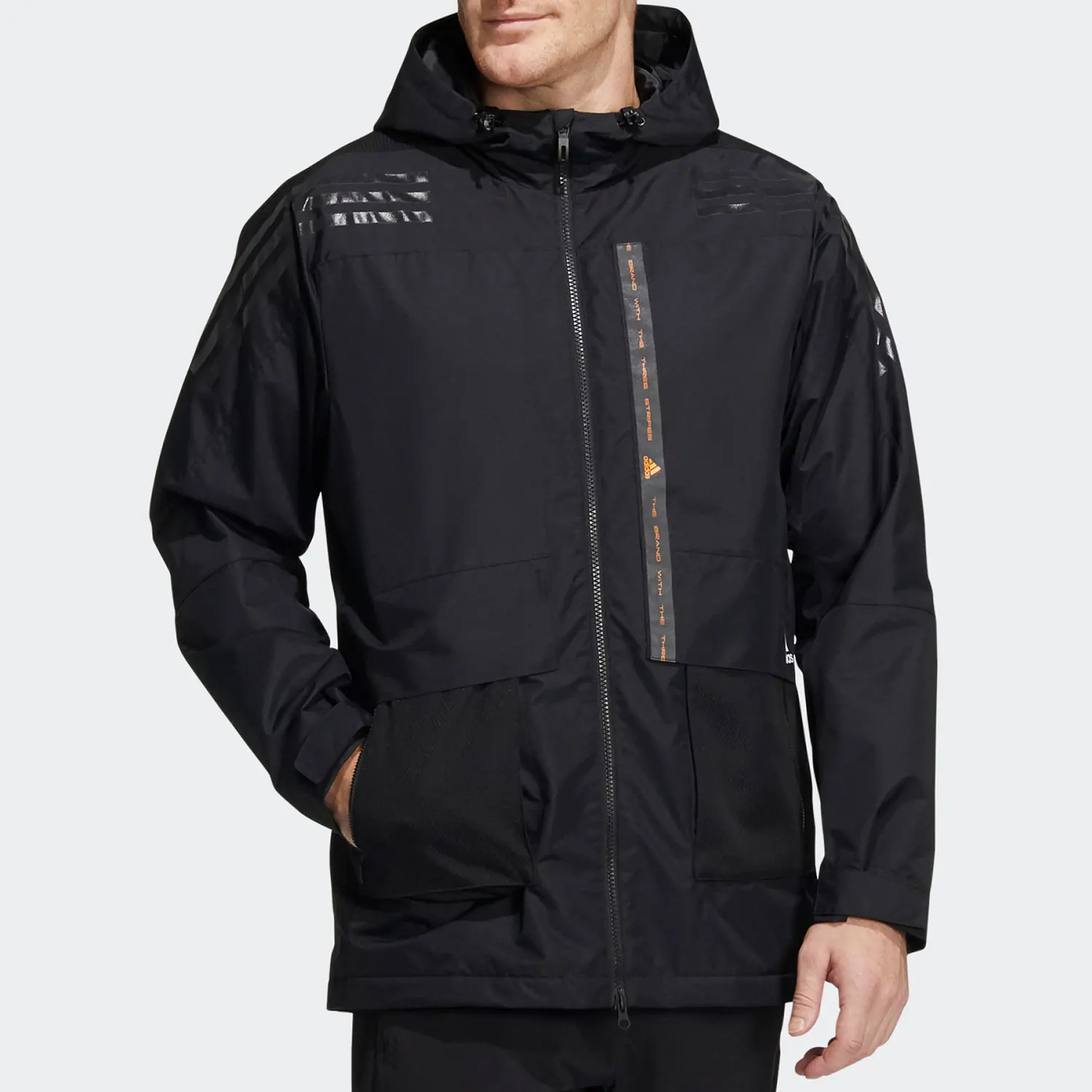 

Новая мужская теплая куртка Adidas Official Season HE7401