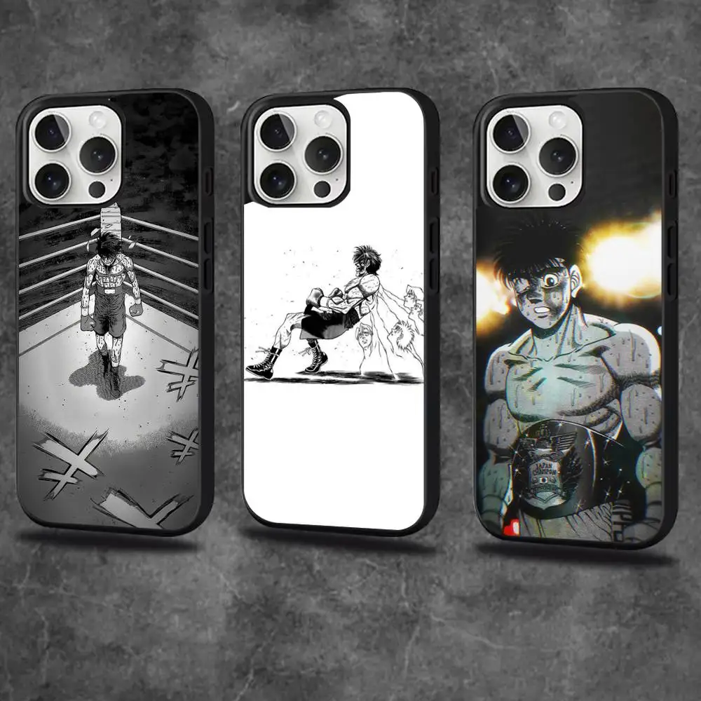 

Boxing H-Hajime no Ippo Phone Case For iPhone 17,16,15,14,13,12,11,Pro,Max,Plus,Mini,SE4,E Magnetic Magsafe Wireless Charging