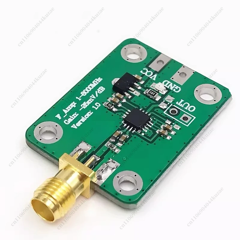 AD8318 RF Logarithmic Detector with 70dB RSSI Measurement, 1‑8000MHz Power Meter Module