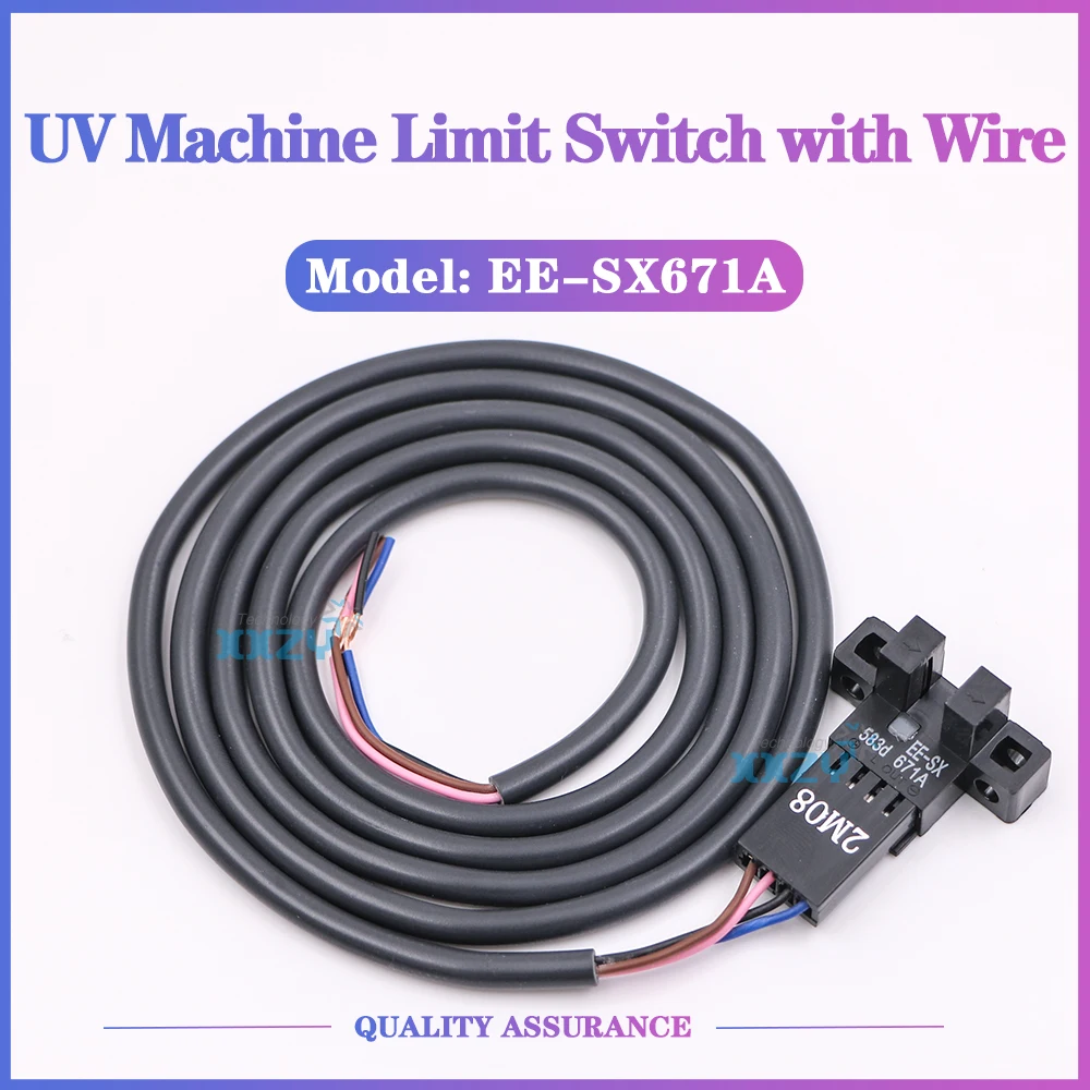 

УФ-планшетная линия концевого выключателя принтера сольвентного принтера EE-SX671A Фотоэлектрический датчик переключателя