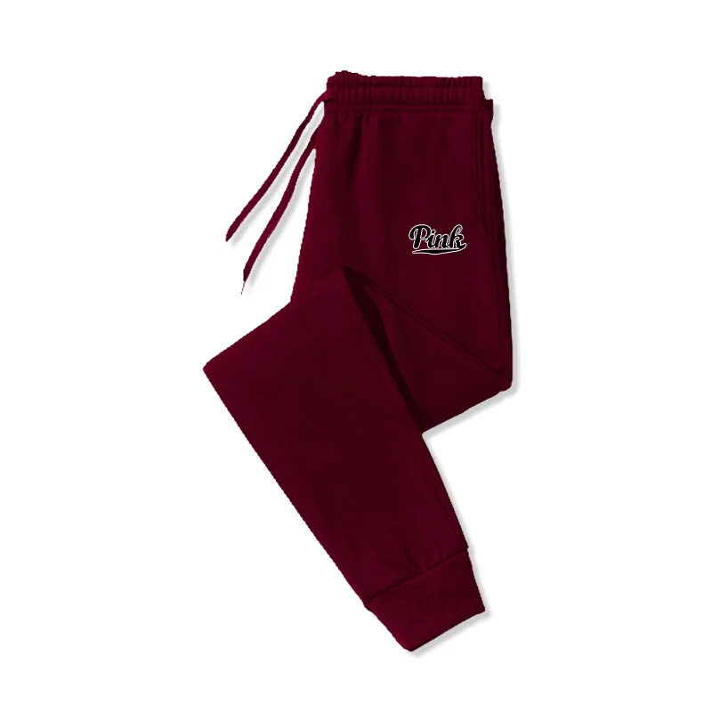 Autumn  Winter  Men Woman Fleece Trousers Casual Pants Sweatpants Jogger Fashion Sweatpants