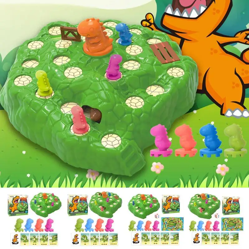 

Dinosaur Games Early Development Activity Toys Montessori STEM Educational Toys Gift For Kids Interactive Escape Dinosaur Game