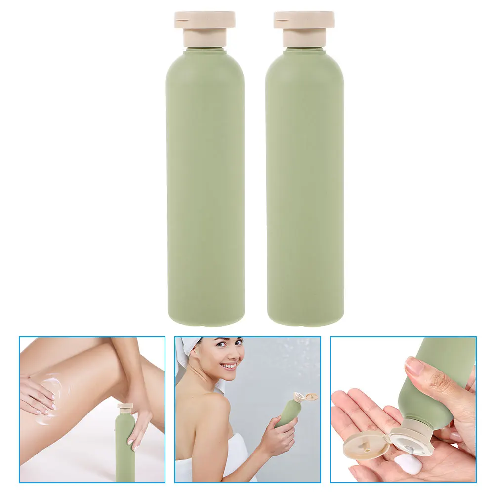 

Refillable Plastic Travel Flip Cap Leakproof Toiletry Containers Shampoo Lotion Body Wash Sub Bottles Empty Squeeze Pp