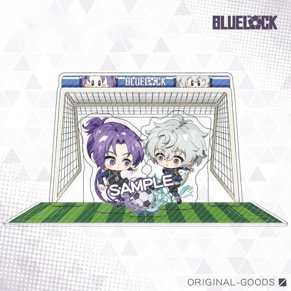 Blue Lock Acrylic Ornament Board Playing Football Scene Nagi Reo Bachira Meguru Isagi Yoichi Itoshi Rin Anime Gift for Girls