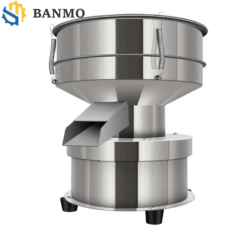 2026 Newest Small Stainless Steel Vibrating Screen Machine for Flour & Food Powder Circular Sieve Motor Driven Fine Mesh
