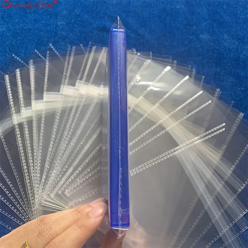 50 SZTUK Ochronnych, Samozamykających Się, Pyłoszczelnych Torebek Plastikowych Przezroczystych do Przechowywania, Pokrowiec 23,5*15,7 CM na Pudełka z Grami PS3, PS4, PS5 — zdjęcie produktu 2