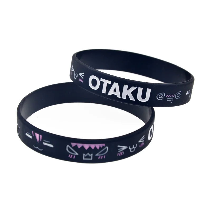 Image of 1 Stück 2D Anime-Charakter Silikon-Armband OTAKU-Armreif für Tägliche Outfit-Accessoires