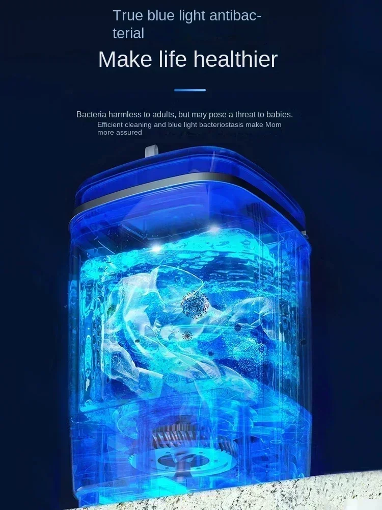 220V Compact and Automatic Southpole Mini Washing Machine for Babies and Children C