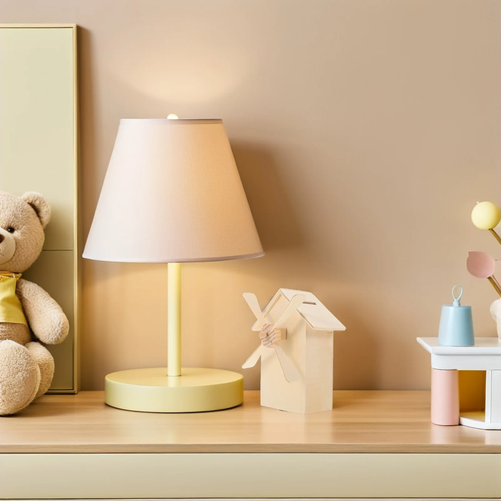 5 pièces inachevé moulin à vent en bois maison tirelire bricolage boîte d'économie de pièces de monnaie à peindre créatif enfants tirelire bois tirelire