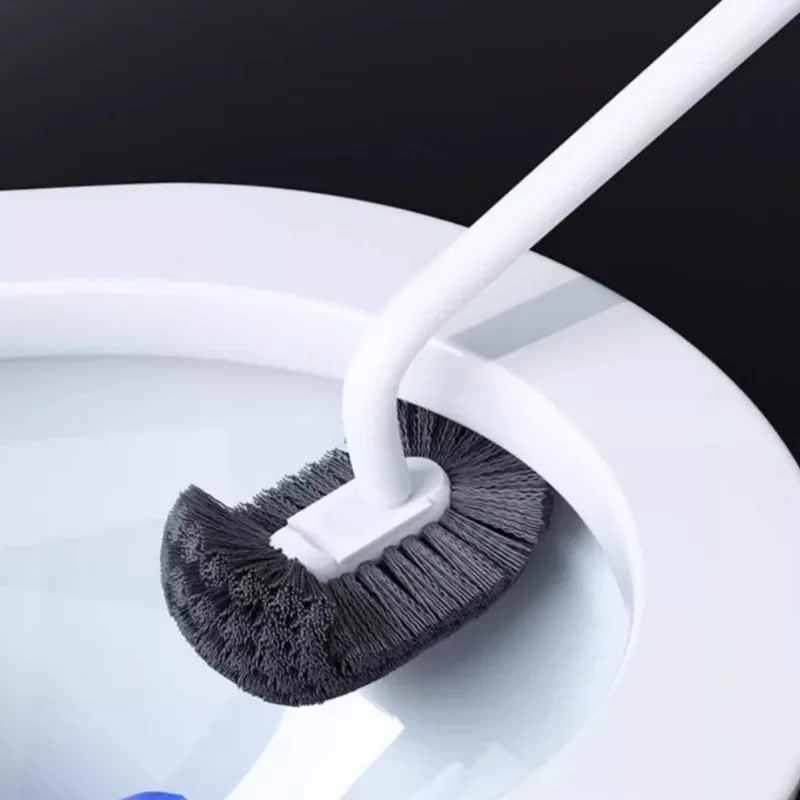 Toilet Brush Household No Dead Ends Brush Toilet Brush Soft 