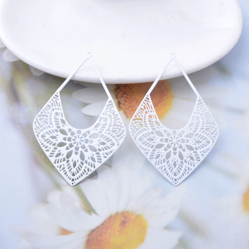 20 Stück AB7674 Messing Große Goldene Geometrie-Anhänger Bunte Charms DIY Schmuck Ohrringe Herstellung – Detail 11