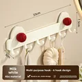WHITE 6 HOOKS