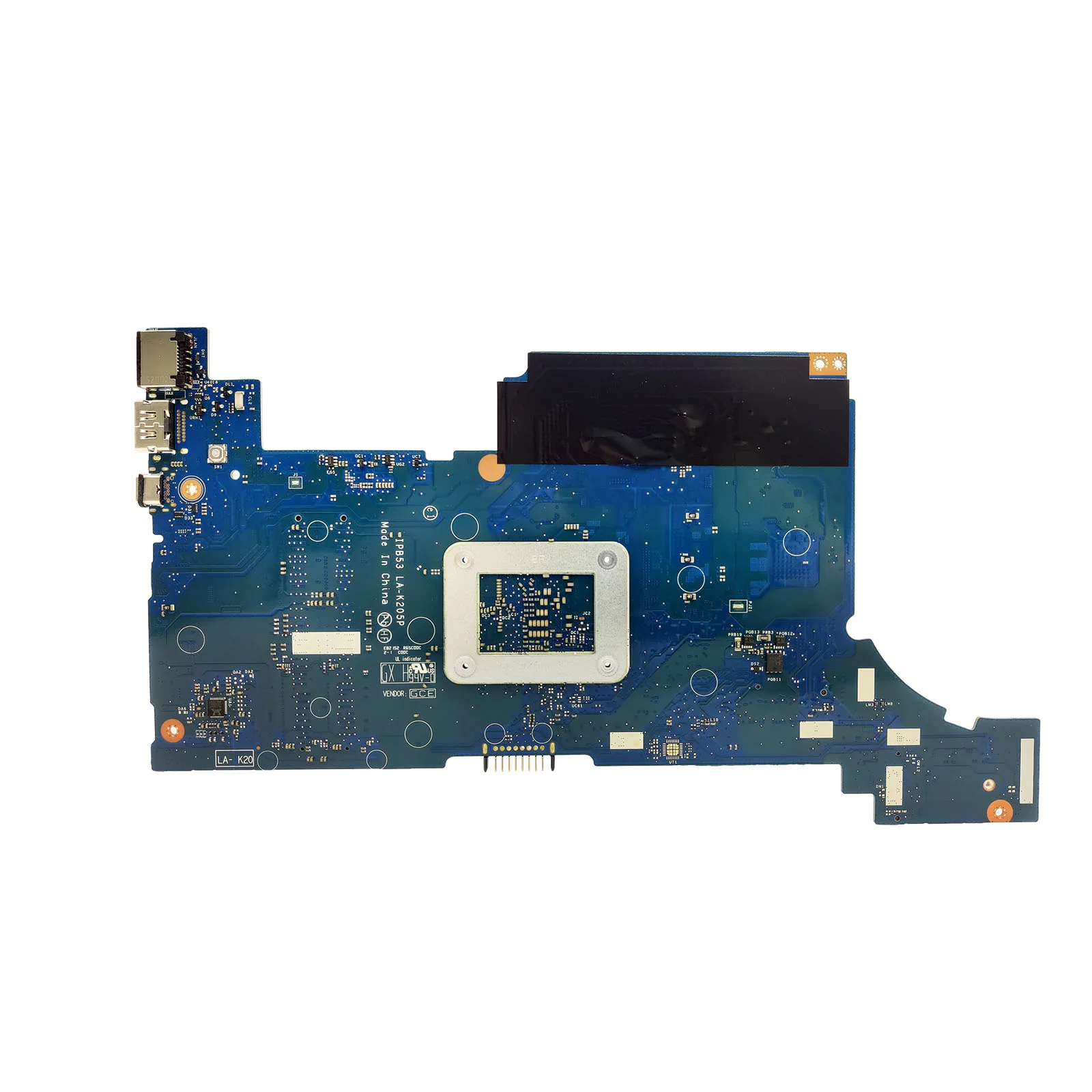 LA-K205P для материнской платы ноутбука HP LA - K205P Pavilion 15 - DW 255 G8 TPN - корпус C151 ​   Материнская плата ноутбука