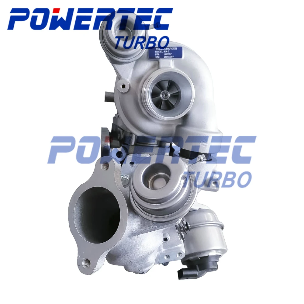 

Twin NEW Complete Turbo 810356 for Mazda CX-5 SH01 2.2L Passenger 2014 Full Turbo charger GT1238Z GT1752S Full Turbine 810357