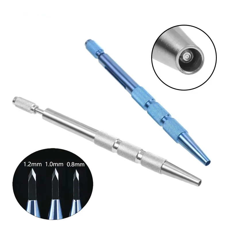Sapphire Blade Hair Follicle Transplant Tool 0.8mm-1.5mm for Hair Eyebrow Beard Implanting - Precision Hair Transplant 1pc