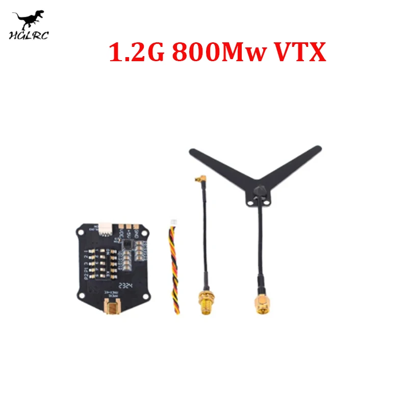 

HGLRC 1.2G 800Mw VTX Switchable NTSC Or PAL FPV Transmitter Module For RC FPV Long Range Airplane Drone