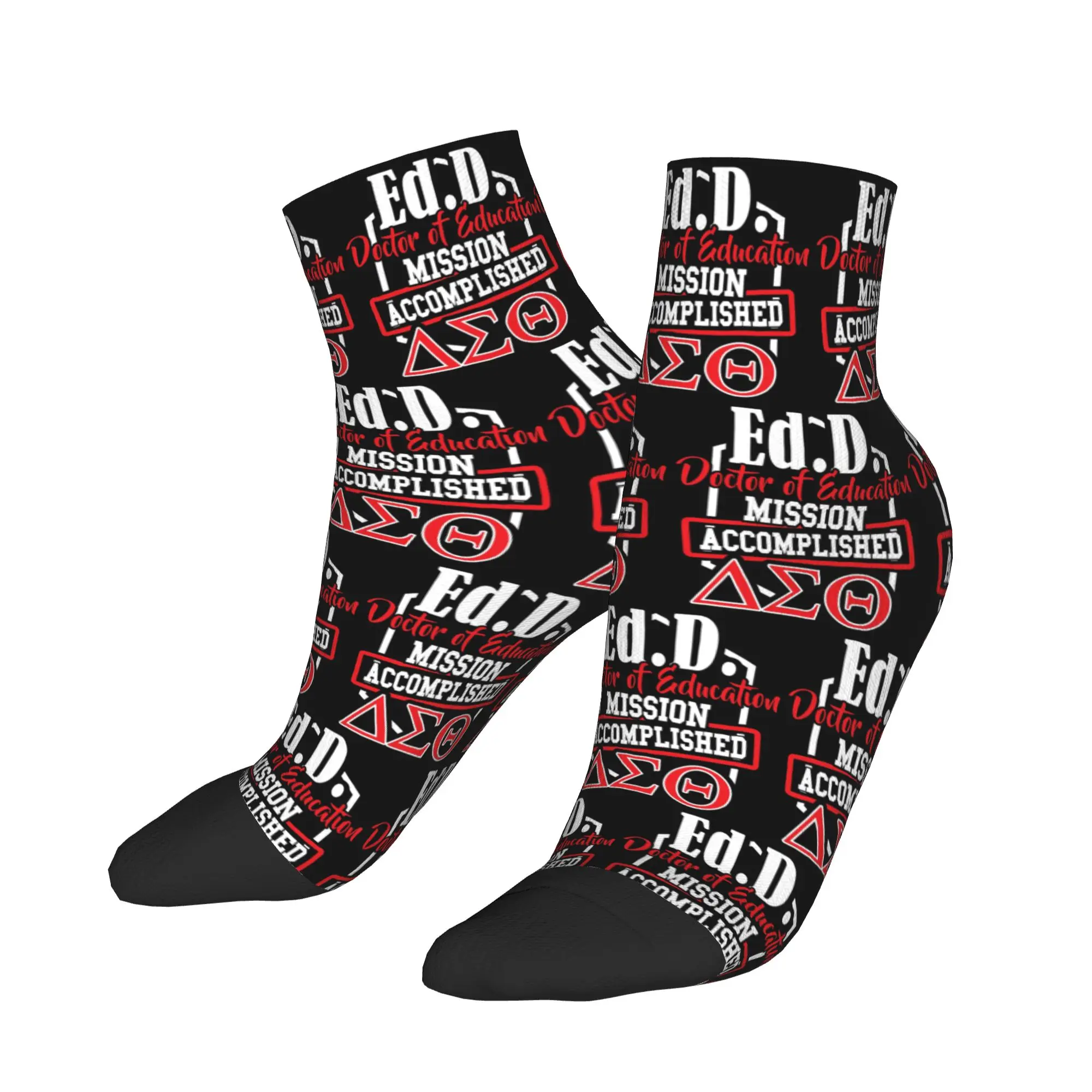 

Подарки для женского общества Delta Sigma Theta: носки в стиле Харадзюку, высококачественные чулки, всесезонные носки, аксессуары для мужчин и женщин, рождественские подарки