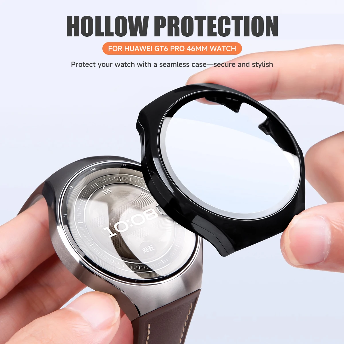 حافظة حماية لساعة هواوي GT 6pro 46 مللي متر حافظة كمبيوتر مجوفة لهاتف هواوي GT 6 كوريا ملحقات واقي مصد الصدمات