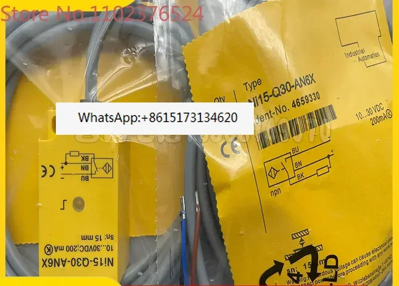 

2 pieces Proximity switch sensor NI15-Q30-AP6X AN6X NI15-Q30-RN6X RP6X genuine