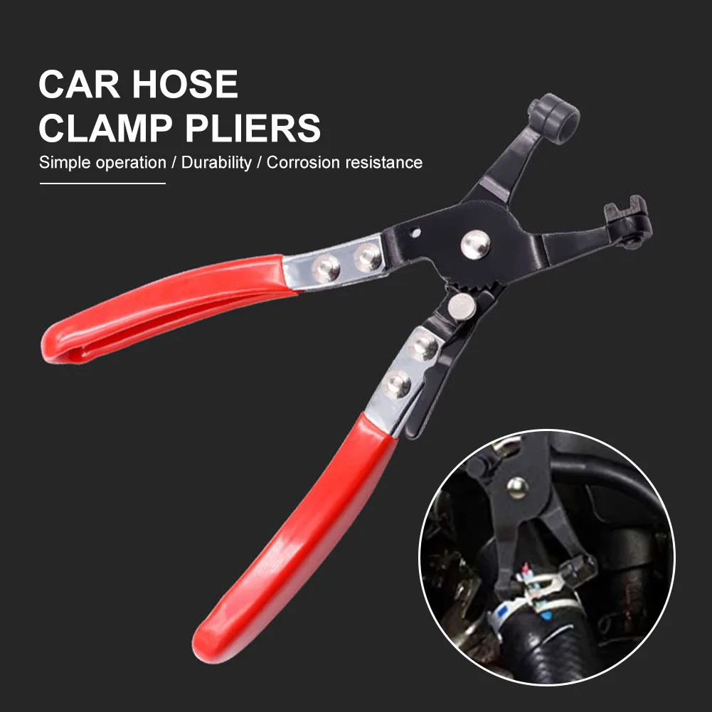 

Hose Clamp Pliers Puller Car Lock Hose Clamp Pliers Swivel Flat Water Pipe Hose Flat Belt Ring Installation Removal Kit