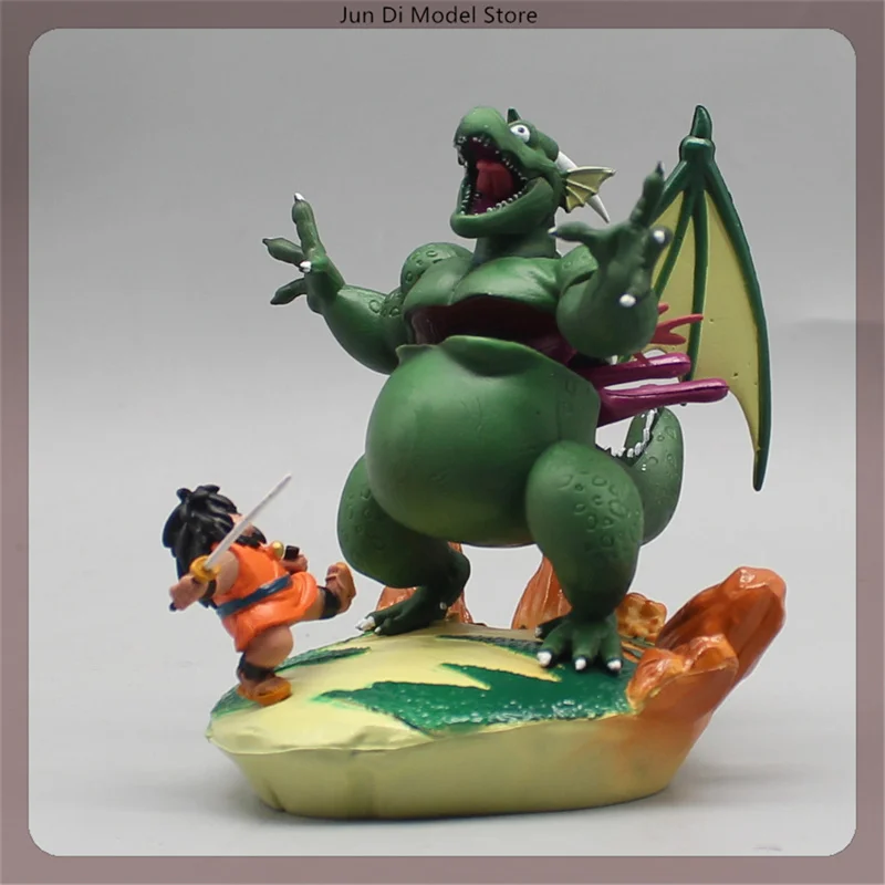 

9cm Dragon Ball Yajirobe Cut Cymbal Off With A Sword Anime Figure Model Statue Collection Desktop Decoration Ornament Toys Gifts