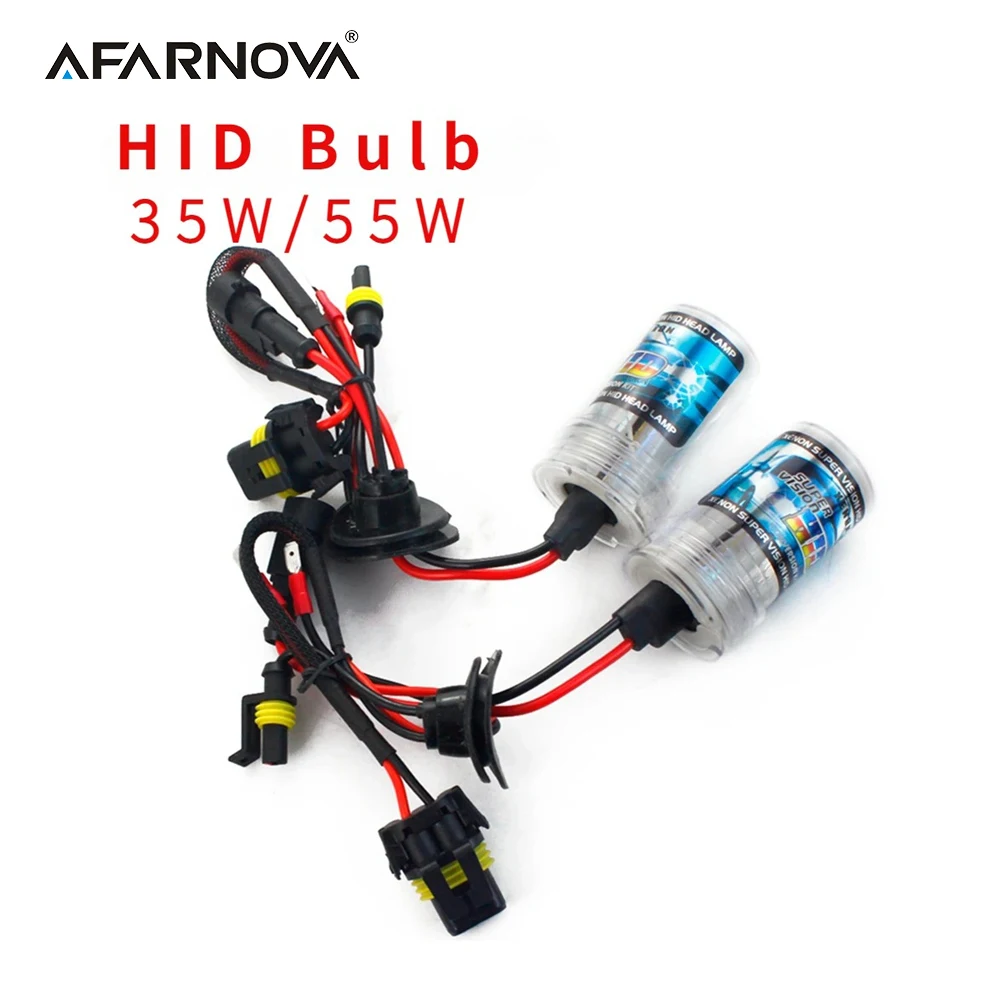 2 PCS 35W 55W HID XENON BULB H1 H3 H7 H8 H9 H10 H11 HB3 HB4 881 LAMP 4300K  6000K 8000K