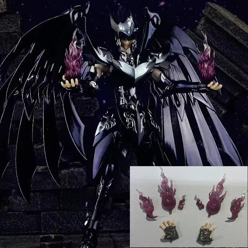 MST Saint Seiya Myth Cloth EXM/EX Metal Bennu Kagaho Hades Specters Surplice Lost Canvas/LC Caballeros del Zodíaco Figura de acción