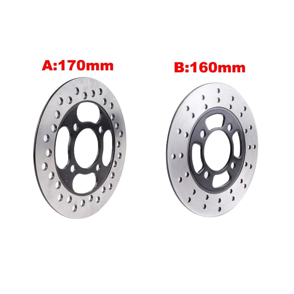 Rotor de disco de freno Universal de 160/170mm, 68mm de ancho para 50cc/70cc/90cc/110cc/125cc/150cc ATV, Buggies de playa, Go-Karts, piezas de Quad Bike