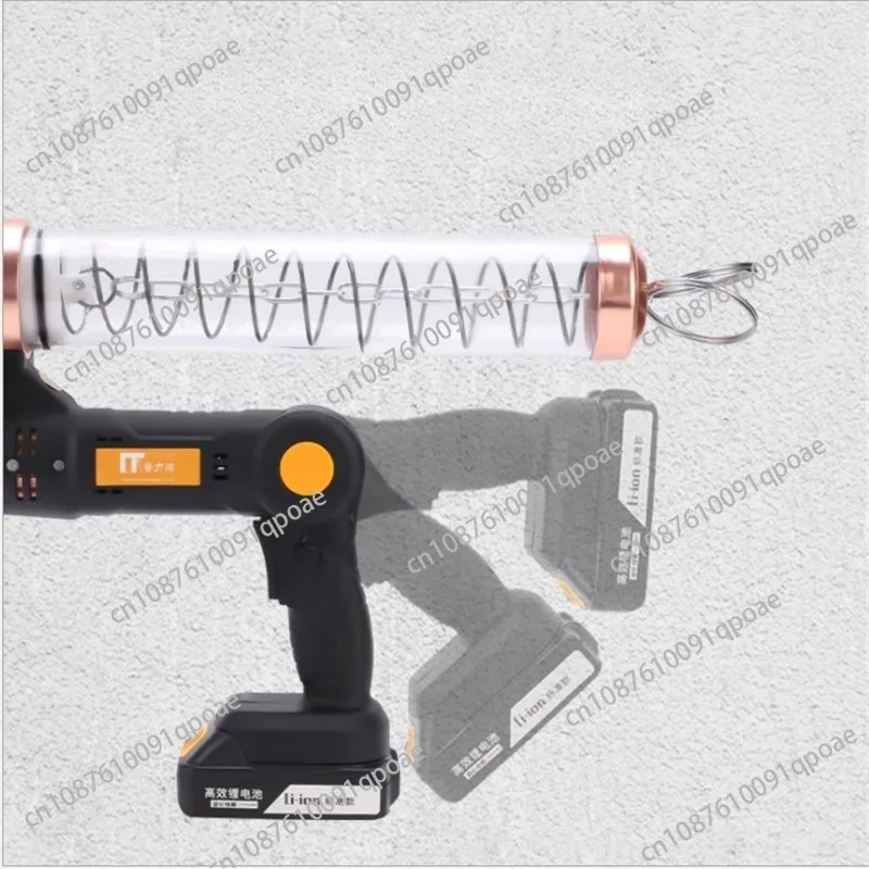 Electric Butter Gun 24V Rechargeable Lithium Battery Automatic Butter Machine Portable Wireless Excavator, Butter Gun