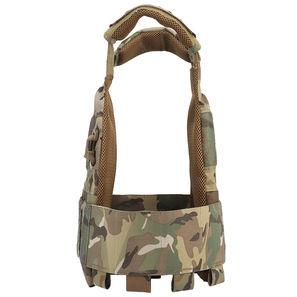 Imagem -03 - Fcpc-colete Tático Ferro Porta-chapas Airsoft Leve Dobrável Respirável Portátil Caça Mag Pouch Equipamento do Exército