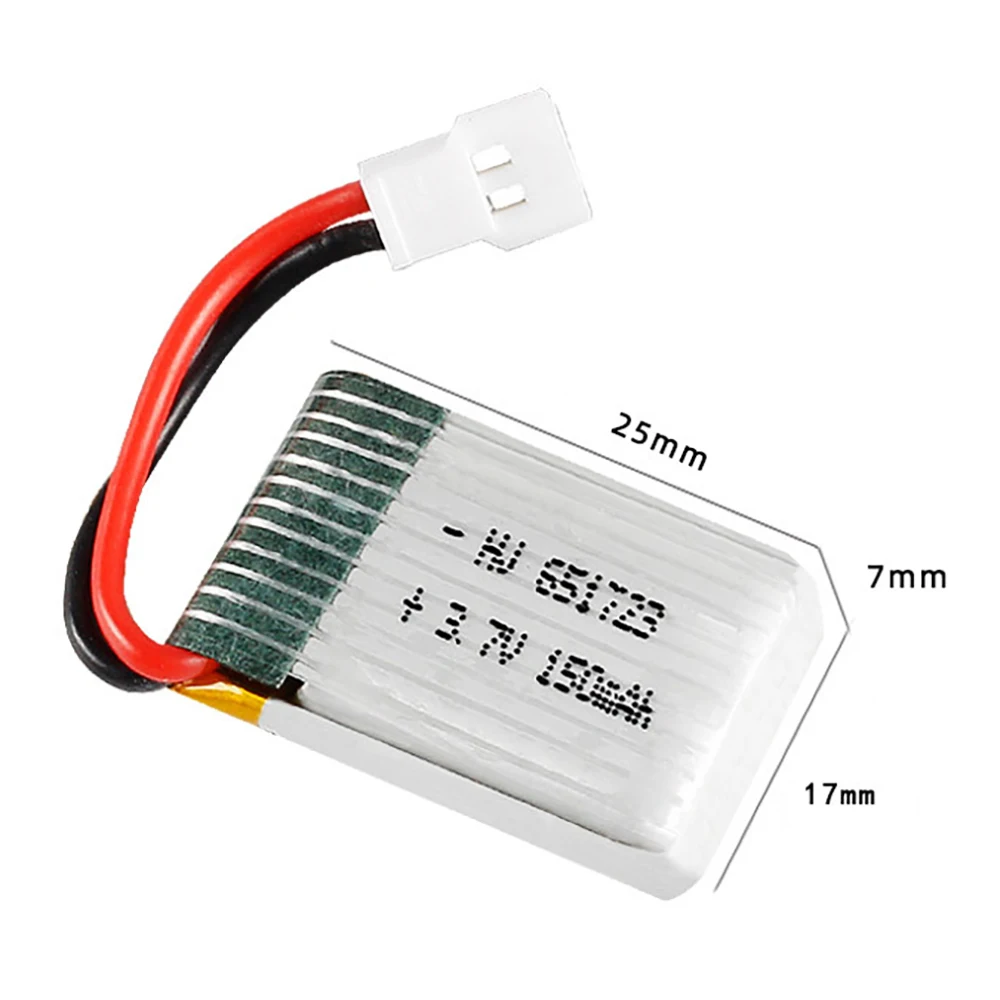 5/10/20pcs 3.7V 150mah 651723 Lipo Battery For H20 S8 M67 U839 RC Quadcopter Helicopter Toys Spare Parts 3.7V Drones Batteries