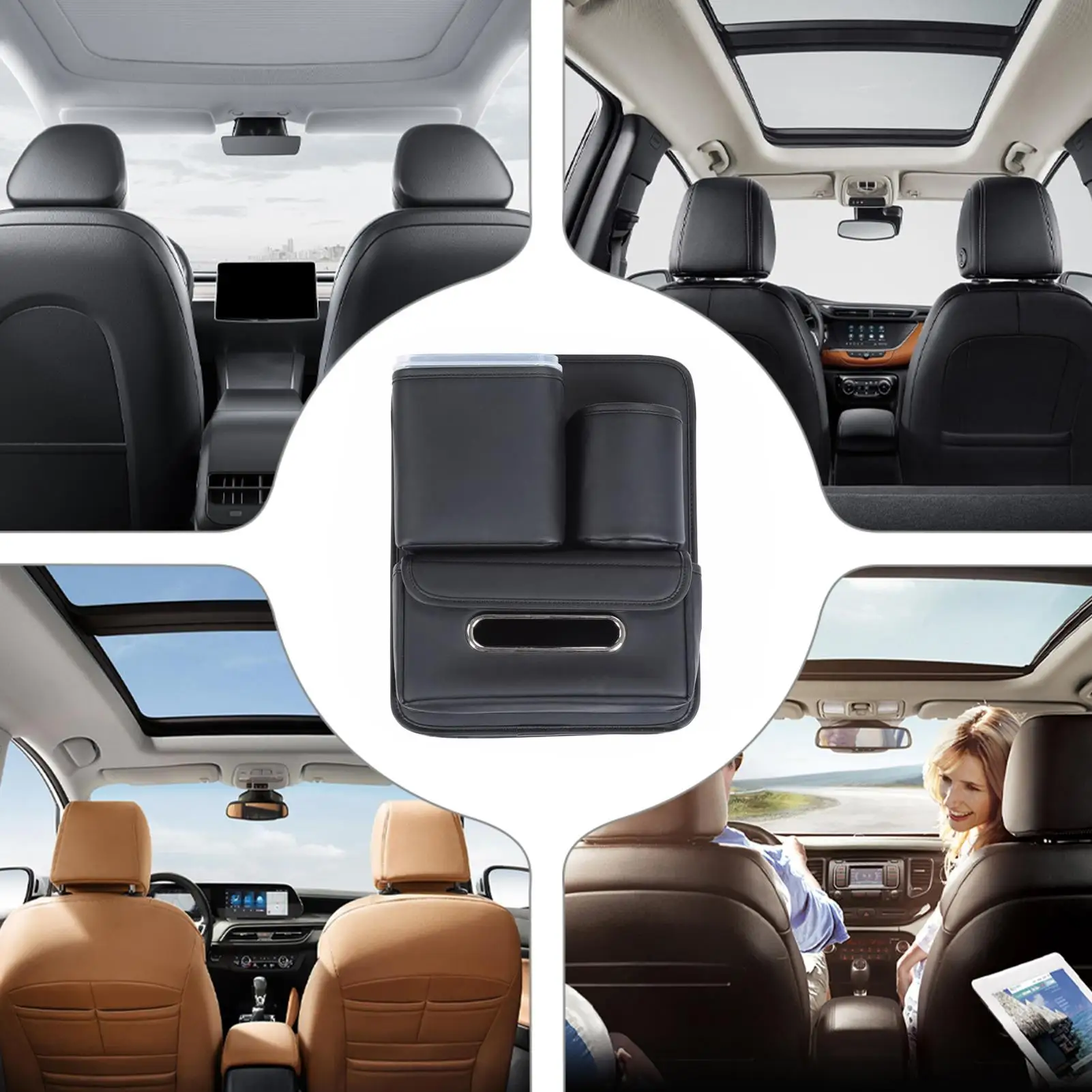 

Подвесной органайзер для автомобиля Between The Seat, сумка для автодокументов, держатель для сумки в салоне автомобиля, держатель для чашки с водой, тканевый зонтик, дорожное путешествие