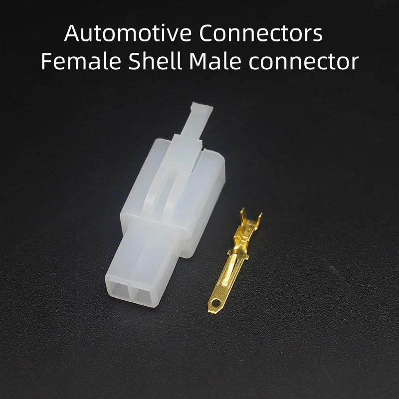 10pcs 2.8mm Electric Motorcycle Automobile Wire Harness Connector Mother Shell 2P/4P/6P/9P Male And Female Plug Interconnection